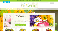 Desktop Screenshot of freds-flowers.com