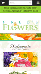 Mobile Screenshot of freds-flowers.com